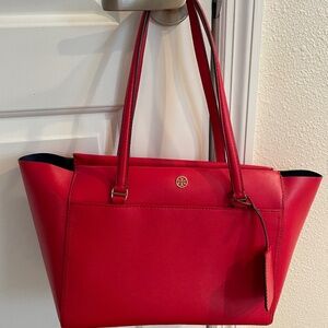 Tory Burch Tote Bag Red